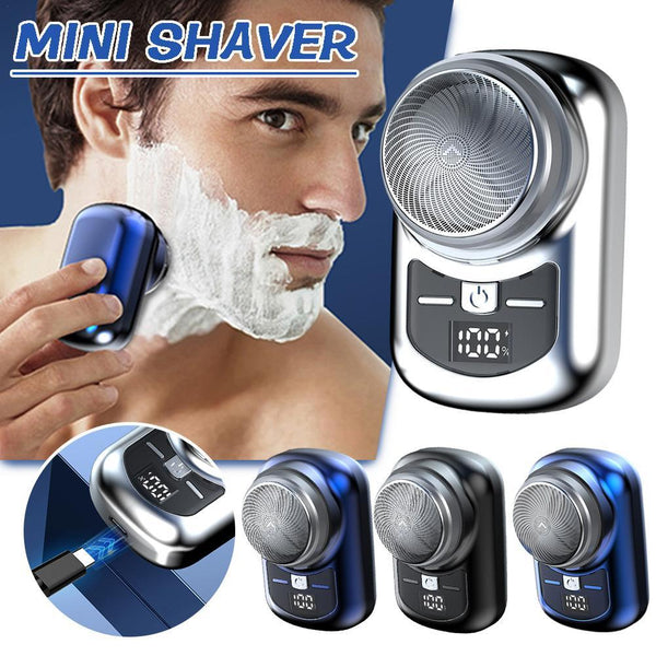 Mini Portable Face Cordless Shavers USB Electric Shaver IPX7 Waterproof