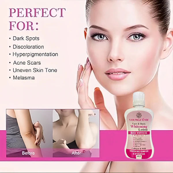 Famedeals.pk™ - Youngcome Face Body Whitening Lotion (60ml)