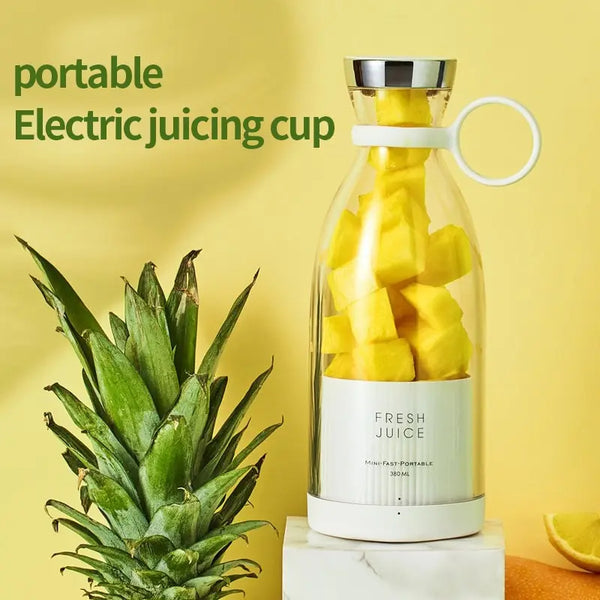 Famedeals™ - Rechargeable Mini Juicer Portable Electric Juicer Blender Fruit Mixers