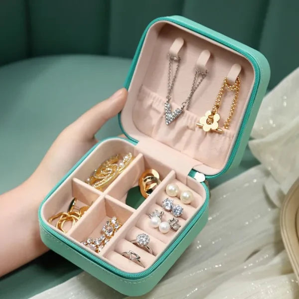 Famedeals.pk™ - Luxury PU Leather Jewelry Organizer