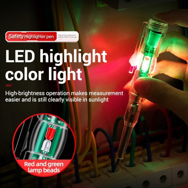 Famedeals.pk™ - Mini Voltage Tester Pen LED Circuit