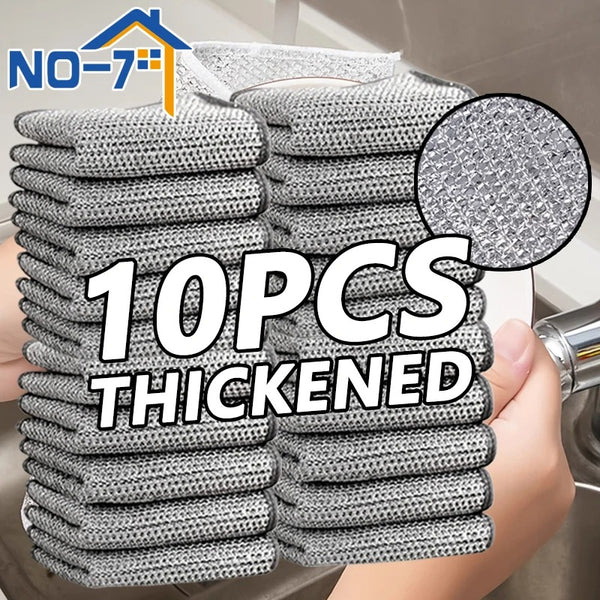 Famedeals™ - Pack Of 10 - Magic Cleaning Cloth