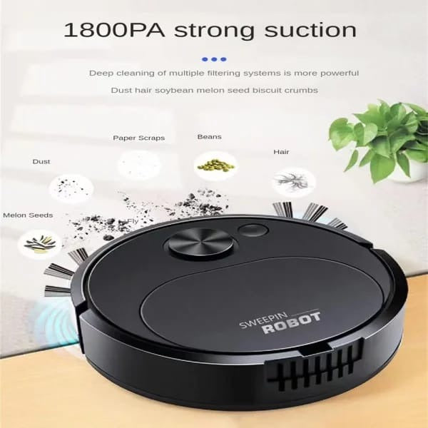Famedeals™ - Portable Mini Wireless Smart Sweeping Robot
