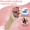 Famedeals.pk™ - Microfiber Makeup Remover Towel Reusable Cleansing Cloth Pads Face Cleaner Plush Puff Foundation Skin Care Tool